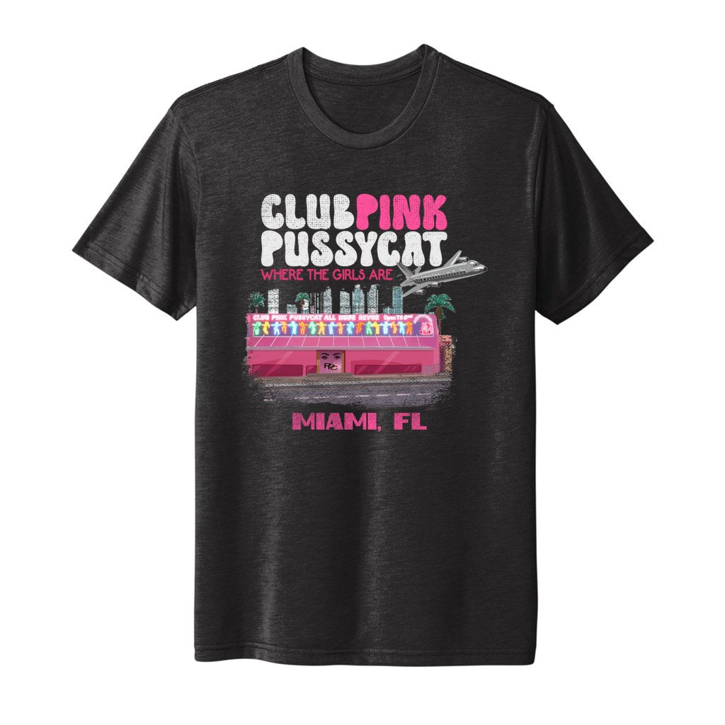 Club Pink Pussycat T-Shirt