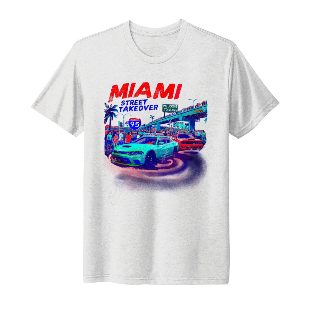 Funny Miami Street Takeover T-Shirt