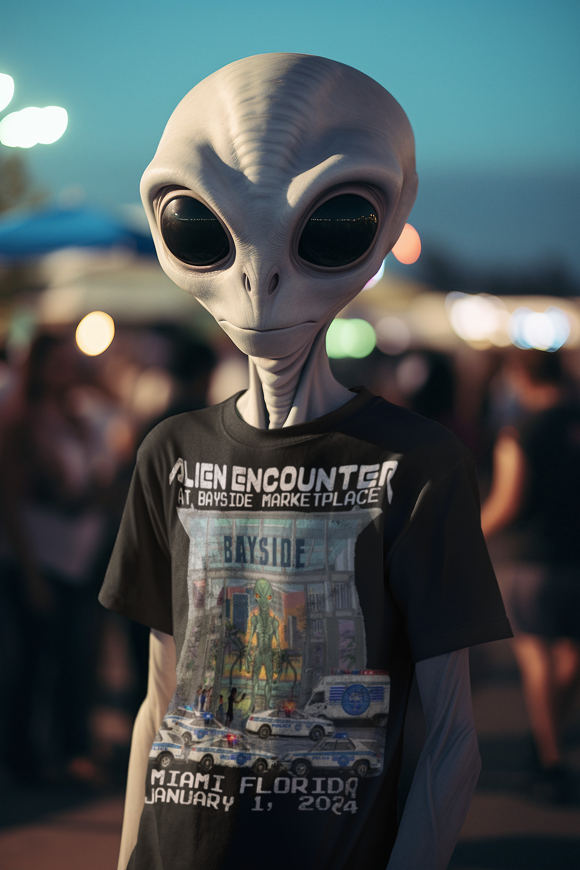 January 1, 2024 alien encounter t shirt