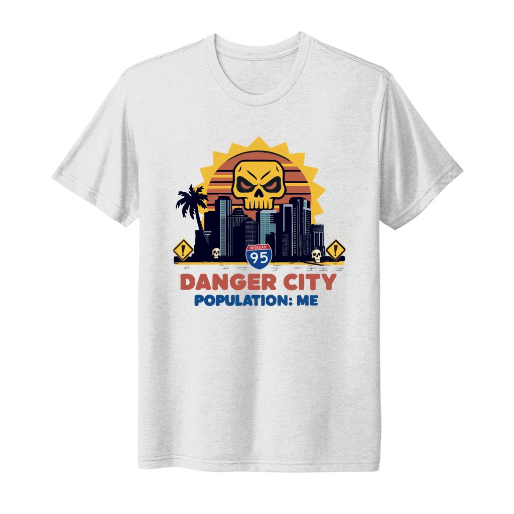 danger city miami t shirt